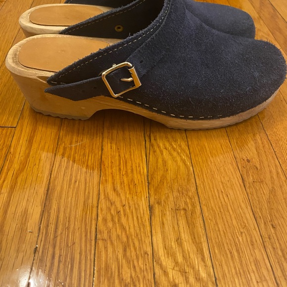 Mia Swedish clogs size 40 Blue Suede - Picture 6 of 6